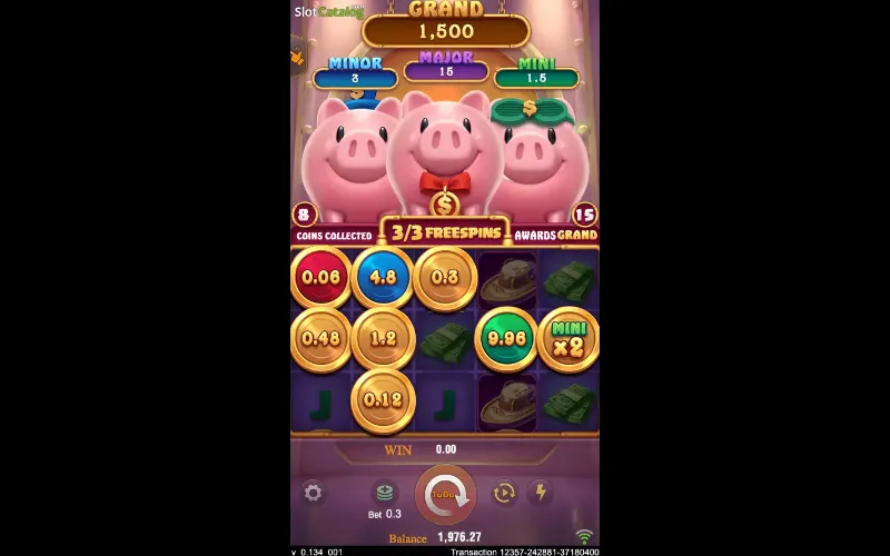 3 Lucky Piggy